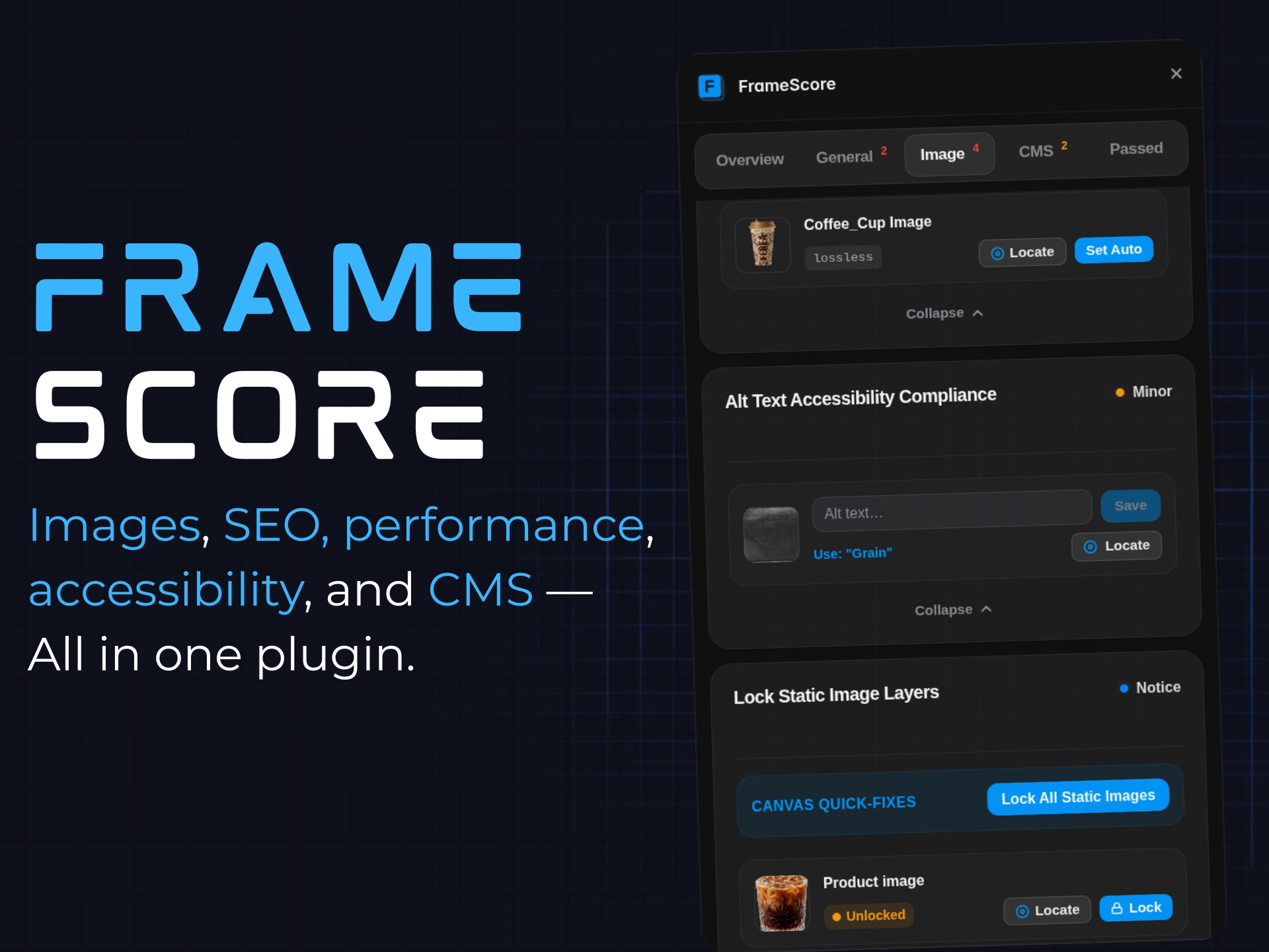Screenshot preview of FrameScore